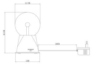 Globo 280110 - Lampada da tavolo LED PLASMA LED/3,6W/230V