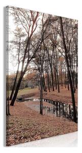 Quadro - Autumn Walk (1 Part) Vertical