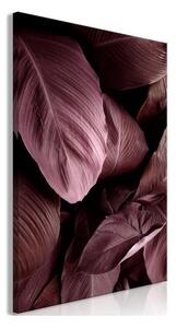 Quadro - Velvet Leaves (1 Part) Vertical