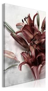 Quadro - Floral Form (1 Part) Vertical