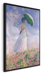 Quadro - Woman with a Parasol, facing right