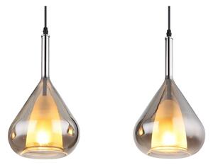 Globo 15542-3 - Lampadario a sospensione con filo GEEKY 3xE27/60W/230V nero