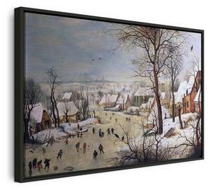 Quadro - Winter Landscape with Birdtrap (Pieter Bruegel the Elder)