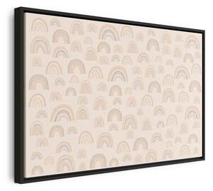 Quadro - August Sky - Various Sizes of Rainbows in Calm Colors