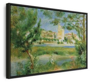 Quadro - Villeneuveles-Avignon (Pierre-Auguste Renoir)