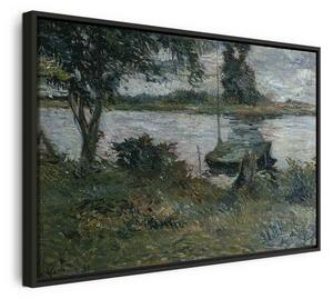 Quadro - Flußufer (Paul Gauguin)