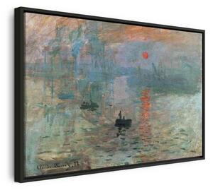 Quadro - Impression, Sunrise - Claude Monet’s Painted Landscape of the Port