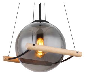 Globo 15883H - Lampadario a sospensione con filo LEONA 1xE27/15W/230V