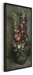 Quadro - Vase of Hollyhocks (Vincent Van Gogh)