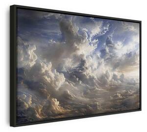 Quadro - Golden Reflections on Clouds Foretelling Dusk