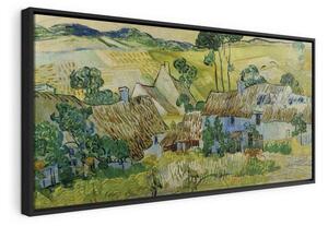 Quadro - Farms near Auvers (Vincent Van Gogh)