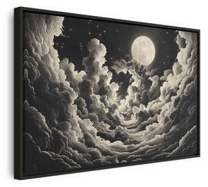 Quadro - Moon and Stars Singing Among the Great Clouds