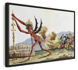 Quadro - Caricature of the English Government (Jacques-Louis David)