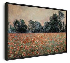 Quadro - Field with wild Poppies (Claude Monet)