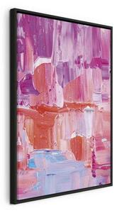 Quadro - Colorful Contrasts - Energetic Color Transitions in Shades of Pink