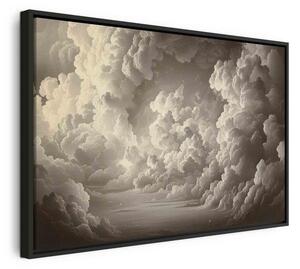 Quadro - Whisper of Illuminated Clouds: Soft Play of Light in the Theater of the Heavens