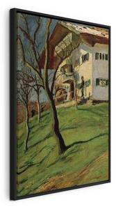 Quadro - Unser Häuschen in Tegernsee (August Macke)