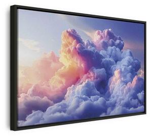 Quadro - Clouds Like Painted: Artistic Brushes of Dawn Painting the Sky