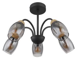 Globo 60297-5D - Lampadario a sospensione con supporto rigido GERLY 5xE14/25W/230V