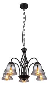Globo 60298-5H - Lampadario a sospensione con catena GONNY 5xE27/60W/230V