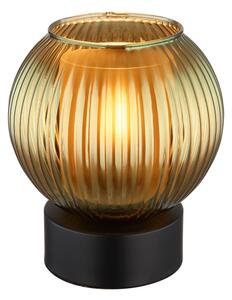 Globo 15638TG - Lampada da tavolo ZUMBA 1xE27/25W/230V diametro 15 cm verde