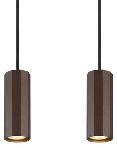Globo 57919-4H - Lampadario a sospensione con filo JAMES 4xGU10/25W/230V