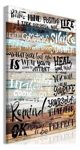 Quadro - Positive Affirmations