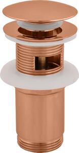 Slezák-RAV: Scarico lavabo CLICK-CLACK 5/4 - ROSA ORO - opaco MD0484ZRK