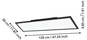 Eglo 31726 - Plafoniera LED dimmerabile SALOBRENA-Z LED/33,5W/230V nero