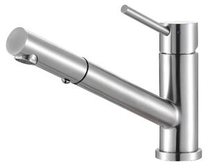 Miscelatore monocomando Victory GT2026 HD in acciaio inox con deviatore e aeratore