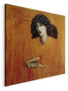 Quadro - La Donna della Finestra (Dante Gabriel Rossetti)