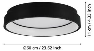 Eglo 900067 - Plafoniera LED RGBW dimmerabile MARGHERA-Z LED/26W/230V
