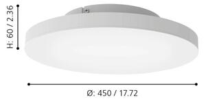 Eglo 900055 - Plafoniera LED RGBW dimmerabile TURCONA-Z LED/22,4W/230V