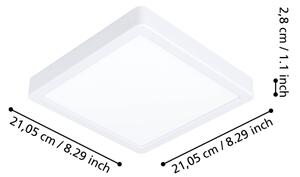 Eglo 900104 - Lampada da bagno dimmerabile a LED FUEVA-Z LED/16,5W/230V IP44