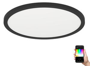 Eglo 900091 - LED RGBW Plafoniera dimmerabile ROVITO-Z LED/14,6W/230V nero