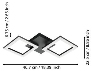 Eglo 900315 - Plafoniera LED dimmerabile PARANDAY-Z LED/15,5W/230V
