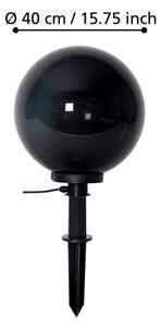 Eglo 900203 - Lampada da esterno MONTEROLLO SMOKE 1xE27/40W/230V d. 40 cm IP44