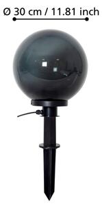 Eglo 900202 - Lampada da esterno MONTEROLLO SMOKE 1xE27/40W/230V d. 30 cm IP44