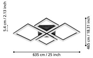 Eglo 900318 - Plafoniera LED dimmerabile PARANDAY-Z LED/42W/230V