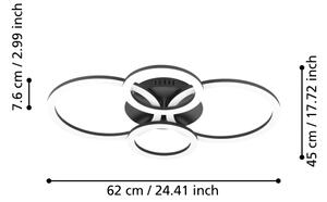 Eglo 900319 - Plafoniera LED dimmerabile PARRAPOS-Z LED/41W/230V