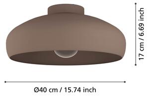 Eglo 900359 - Plafoniera MOGANO 1xE27/60W/230V