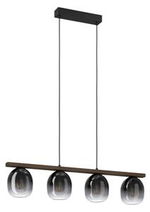Eglo 900186 - Lampadario a sospensione con filo FILAGO 4xE27/40W/230V