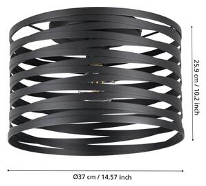 Eglo 900164 - Plafoniera CREMELLA 1xE27/60W/230V