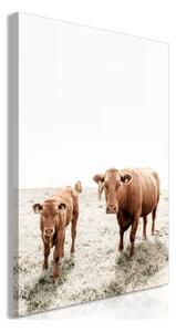 Quadro - Mother and Calf (1 Part) Vertical