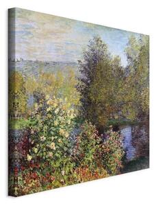 Quadro - Coin de jardin à Montgeron (Claude Monet)