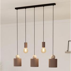 Eglo 900346 - Lampadario a sospensione con filo GAZZOLA 5xE27/40W/230V