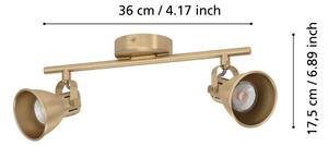 Eglo 900171 - Faretto LED SERAS 2xGU10/3W/230V
