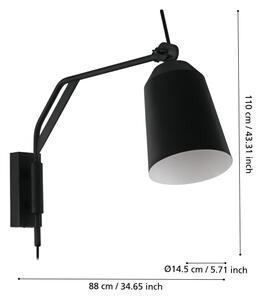 Eglo 900157 - Applique LORETO 1xE27/40W/230V