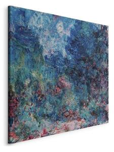 Quadro - La maison de lartiste vue du jardin aux roses (Claude Monet)