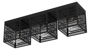 Eglo 900357 - Plafoniera PIEDRITAS 3xE27/40W/230V